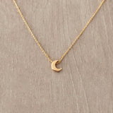 Tsukiko - Tiny Moon Necklace