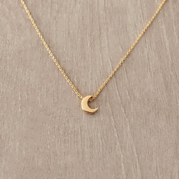 Tsukiko - Tiny Moon Necklace