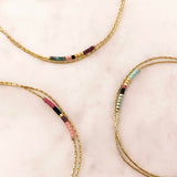 Sierra - Bracelet Fin Multicolore