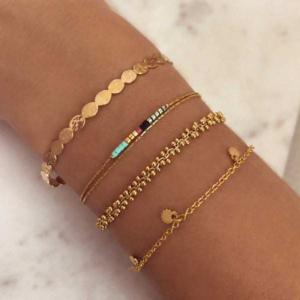 Sierra - Bracelet Fin Multicolore