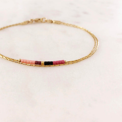 Sierra - Bracelet Fin Multicolore
