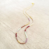 Estella - Multicolor Beaded Necklace