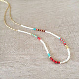 Estella - Multicolor Beaded Necklace