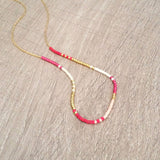 Estella - Multicolor Beaded Necklace