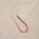 Estella - Collier Perles Ombré