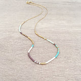 Estella - Multicolor Beaded Necklace