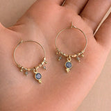 Inaya - Boucles Labradorite