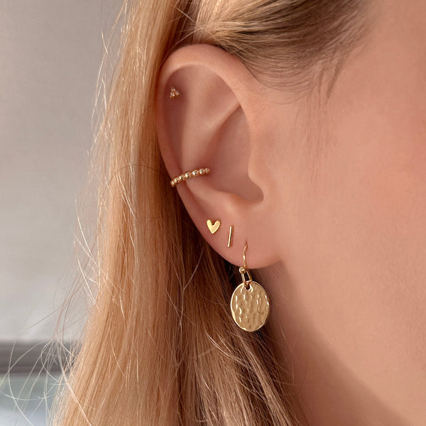 Maddy - Boucles Disque Martelé