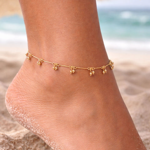 Solana - Boho Chain Anklet - Kurafuchi