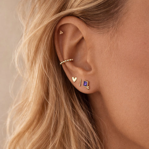 Ruth - Dotted Ear Cuff - Kurafuchi