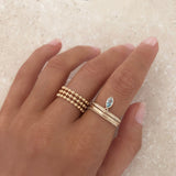 Alanna - Textured Band Ring - Kurafuchi