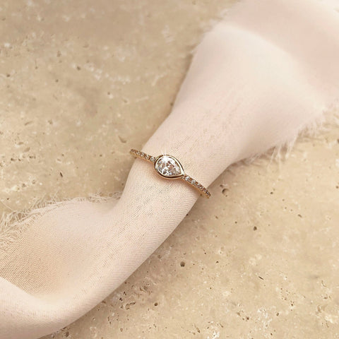 Caterina - CZ Pavé Ring