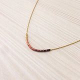 Donata - Minimalist Ombre Necklace - Kurafuchi