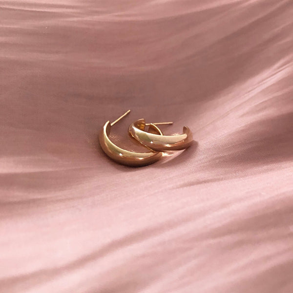 Elen - Thick Hoops - Kurafuchi