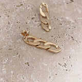 Elisha - Thick Chain Earrings - Kurafuchi