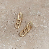 Elisha - Thick Chain Earrings - Kurafuchi