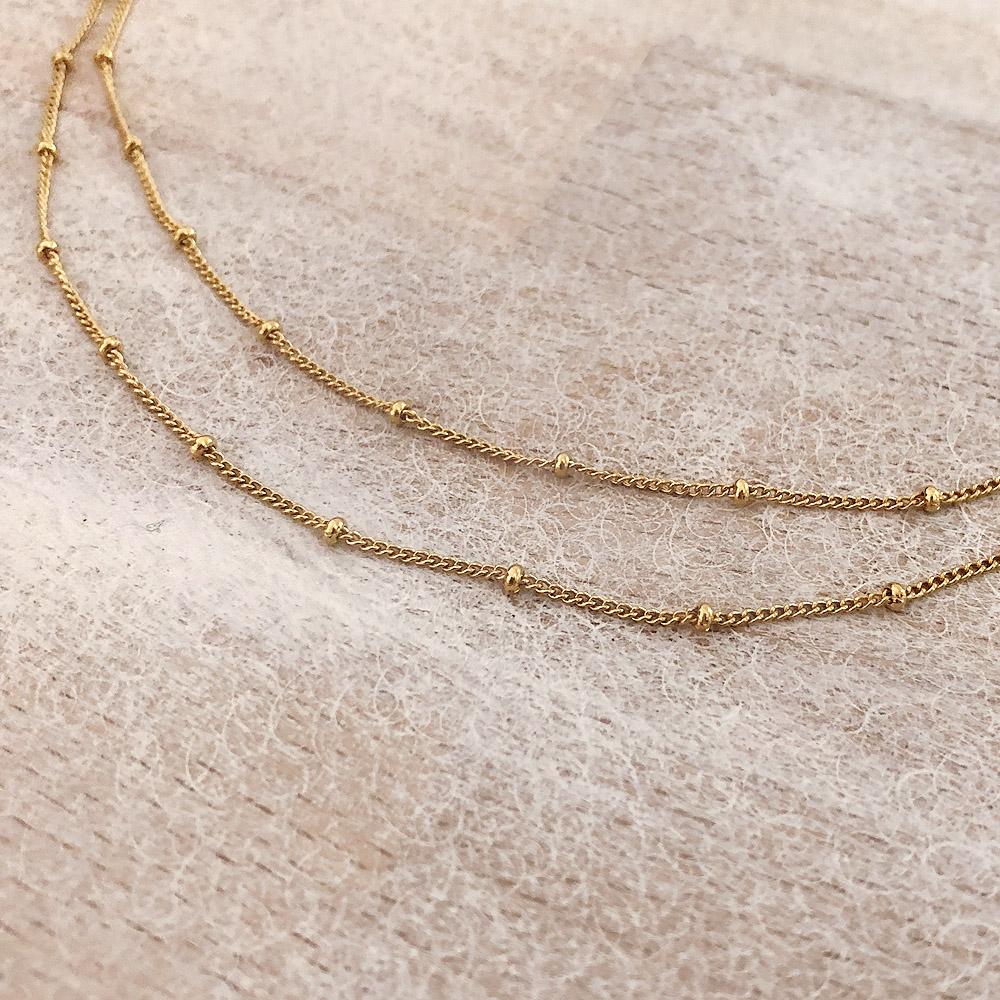 Delicate Gold Chain, Dainty Chain, Simple Everyday Necklace, Layering  Necklaces - Etsy