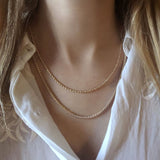 Faustina - Tube Chain Necklace - Kurafuchi