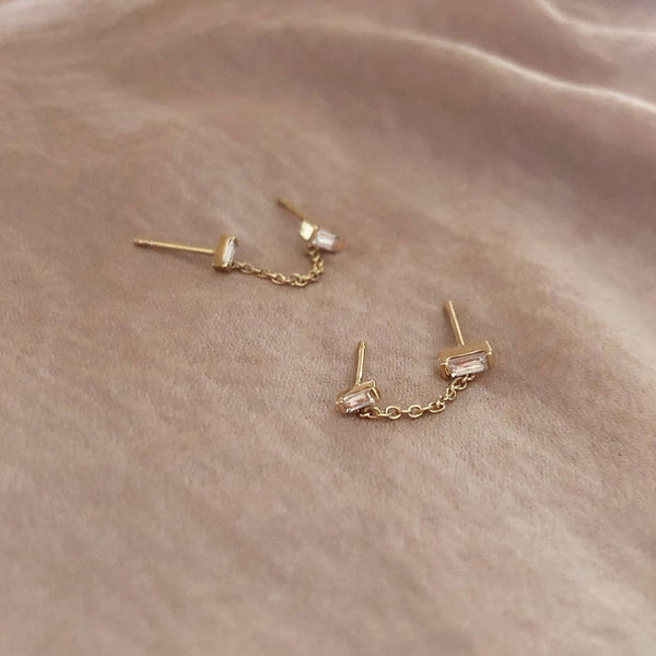 Giulia - Double Stud Earrings - Kurafuchi