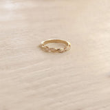 Grace - Braided CZ Ring - Kurafuchi