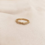 Grace - Braided CZ Ring - Kurafuchi