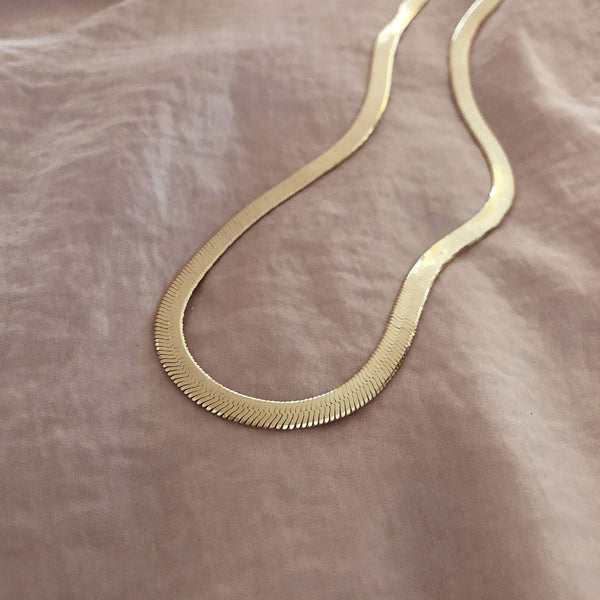 Helena - Flat Chain Necklace - Kurafuchi