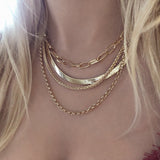 Helena - Flat Chain Necklace - Kurafuchi