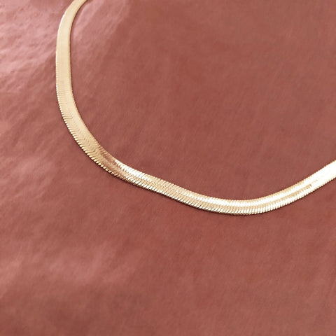Helena - Flat Chain Necklace - Kurafuchi