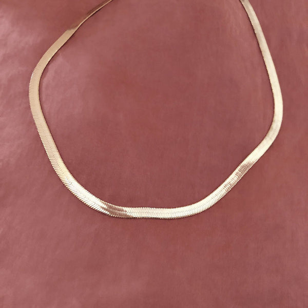 Helena - Flat Chain Necklace - Kurafuchi