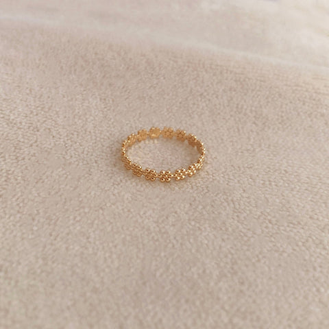 Ivanna - Flower Band Ring - Kurafuchi