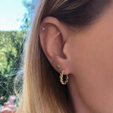 Jude - Gold Dot Earrings - Kurafuchi