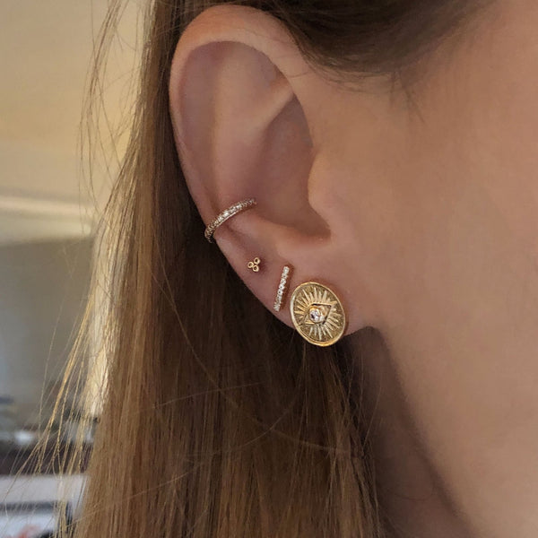 Judith - CZ Ear Cuff - Kurafuchi