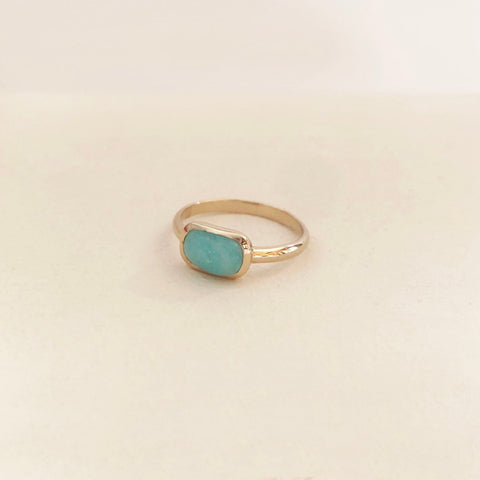 Judy - Amazonite Ring - Kurafuchi