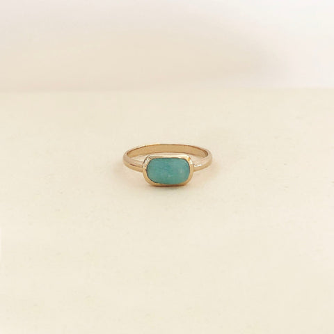 Judy - Amazonite Ring - Kurafuchi