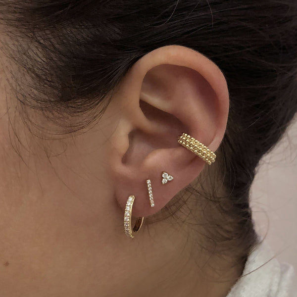 Juno - CZ Ear Hoops - Kurafuchi