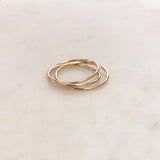 Keya - Dainty Triple Ring - Kurafuchi