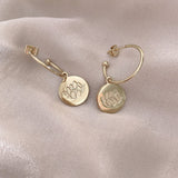 Leyna - Lotus Medal Hoops - Kurafuchi