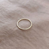 Lucy - Dainty Textured Ring - Kurafuchi