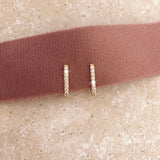 Miranda - Curved Bar Earrings - Kurafuchi