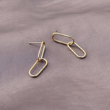 Nora - Oval Link Studs - Kurafuchi