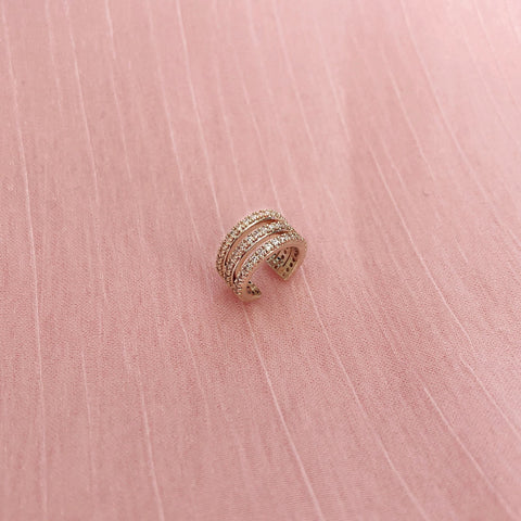 Polina - CZ Ear Cuff - Kurafuchi