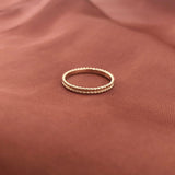 Romina - Dainty Textured Ring - Kurafuchi