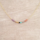 Savannah - Short Minimalist Gold Necklace - Kurafuchi