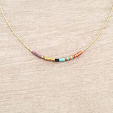 Savannah - Short Minimalist Gold Necklace - Kurafuchi