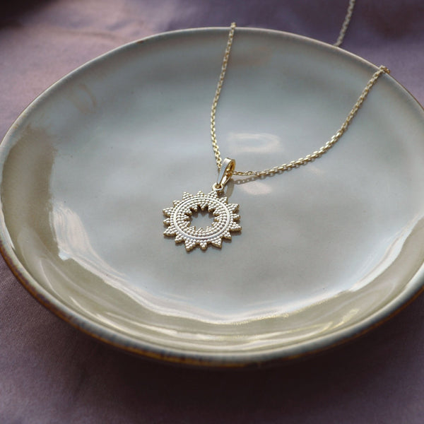 Surya - Mandala Necklace - Kurafuchi