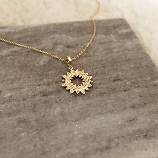 Surya - Mandala Necklace - Kurafuchi