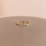 Talia - Dainty Wave Ring - Kurafuchi