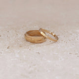 Tami - Hammered Band Ring - Kurafuchi