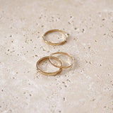 Tami - Hammered Band Ring - Kurafuchi