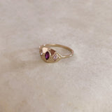 Twyla - Fuchsia CZ Ring - Kurafuchi